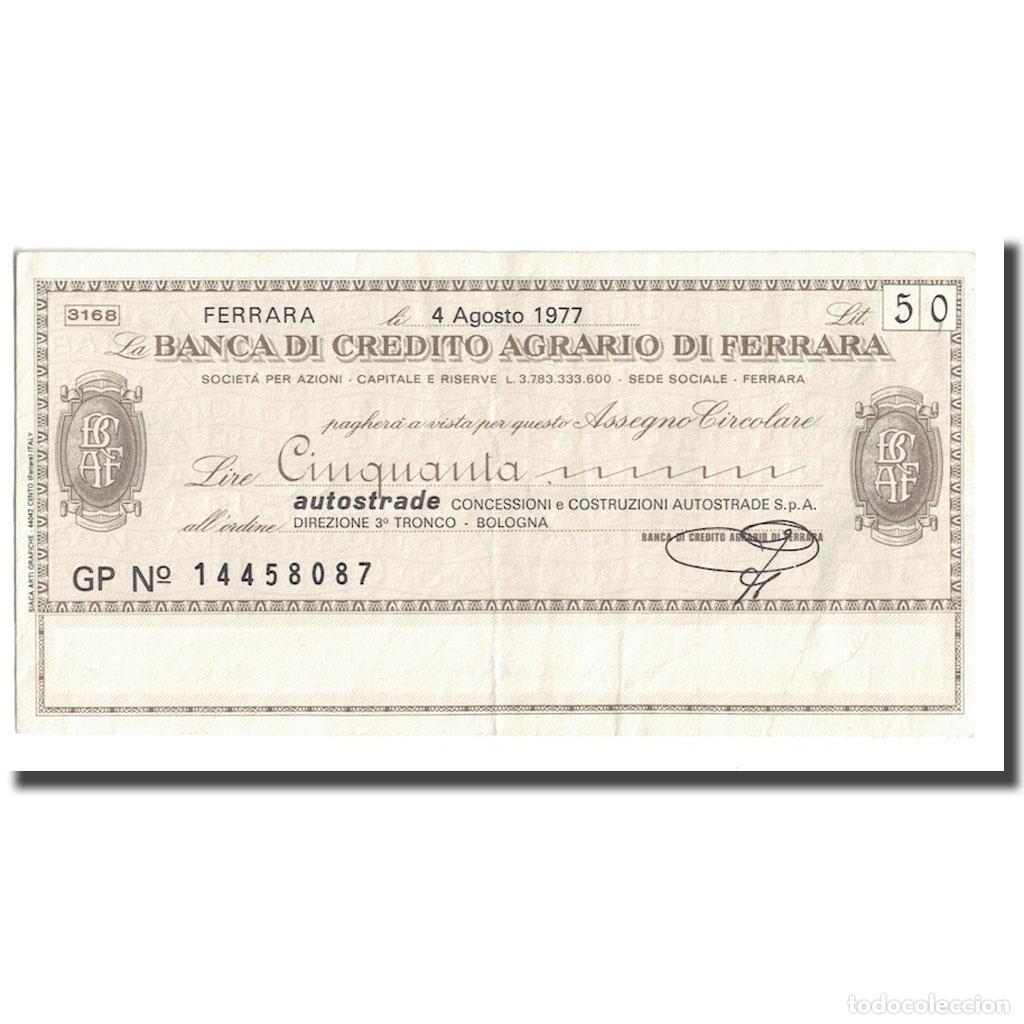 Billetes extranjeros: [#647869] Billete, 50 Lire, 1977, Italia, 1977-08-04, Ferrara, EBC