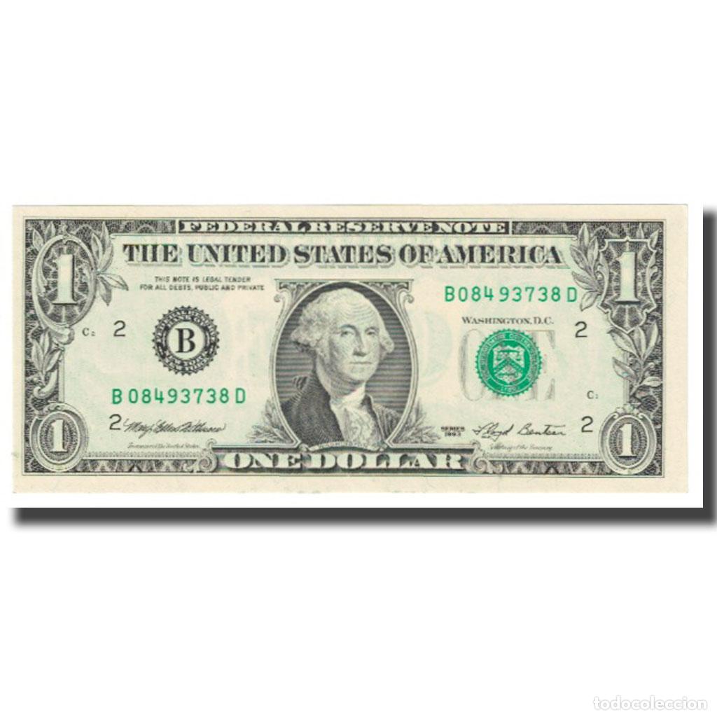 Billetes extranjeros: [#173176] Billete, One Dollar, 1993, Estados Unidos, KM:4013, SC