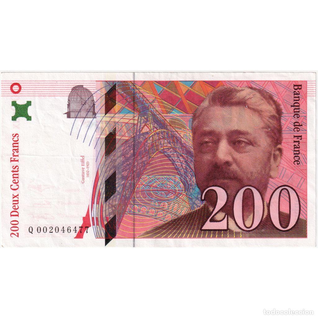 Billetes extranjeros: [#1291545] Francia, 200 Francs, Eiffel, Q002046477, EBC
