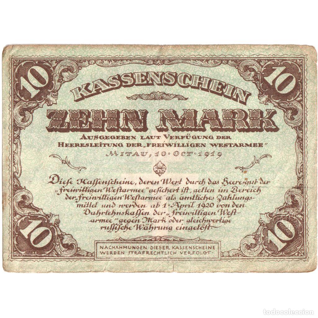 Billetes extranjeros: [#1242167] Rusia, 10 Mark, MBC - Foto 2