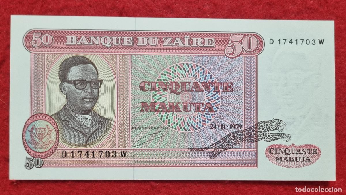 Billets internationaux: Q8 BILLETE ZAIRE 50 MAKUTA 1979 SIN CIRCULAR ORIGINAL T703