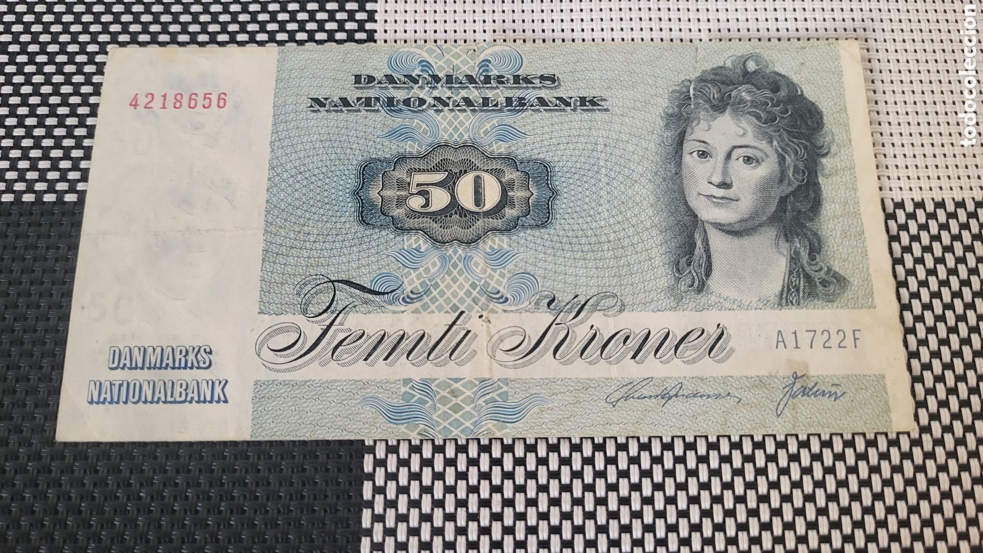 Billetes extranjeros: Billete 50 kronas Suecia