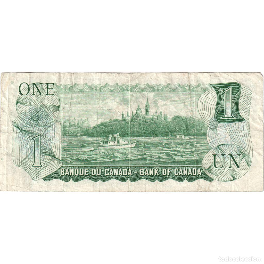 Billetes extranjeros: [#1515726] Canad&aacute;, 1 Dollar, MBC - Foto 2