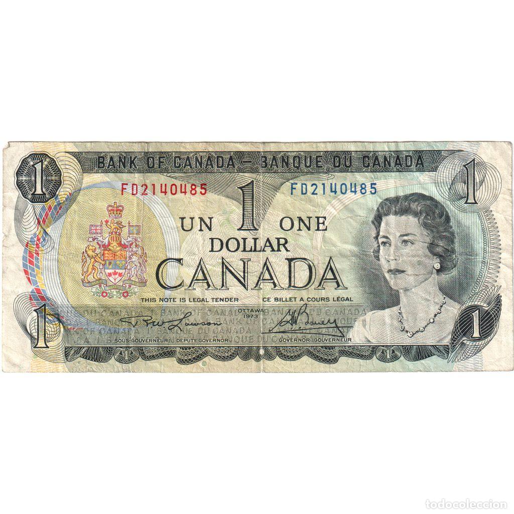 Billetes extranjeros: [#1515726] Canad&aacute;, 1 Dollar, MBC