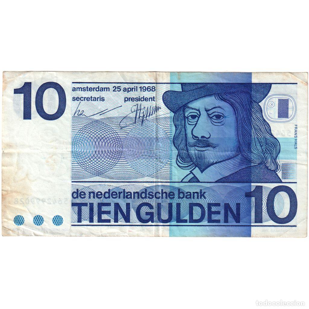 Billetes extranjeros: [#1515743] Pa&iacute;ses Bajos, 10 Gulden, 1968-04-25, BC