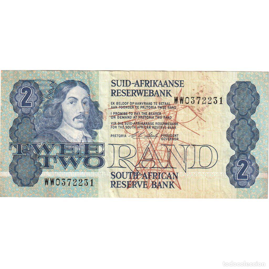 Billetes extranjeros: [#1515757] Sud&aacute;frica, 2 Rand, BC+