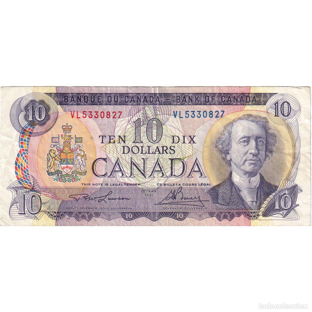 Billetes extranjeros: [#1515723] Canad&aacute;, 10 Dollars, MBC