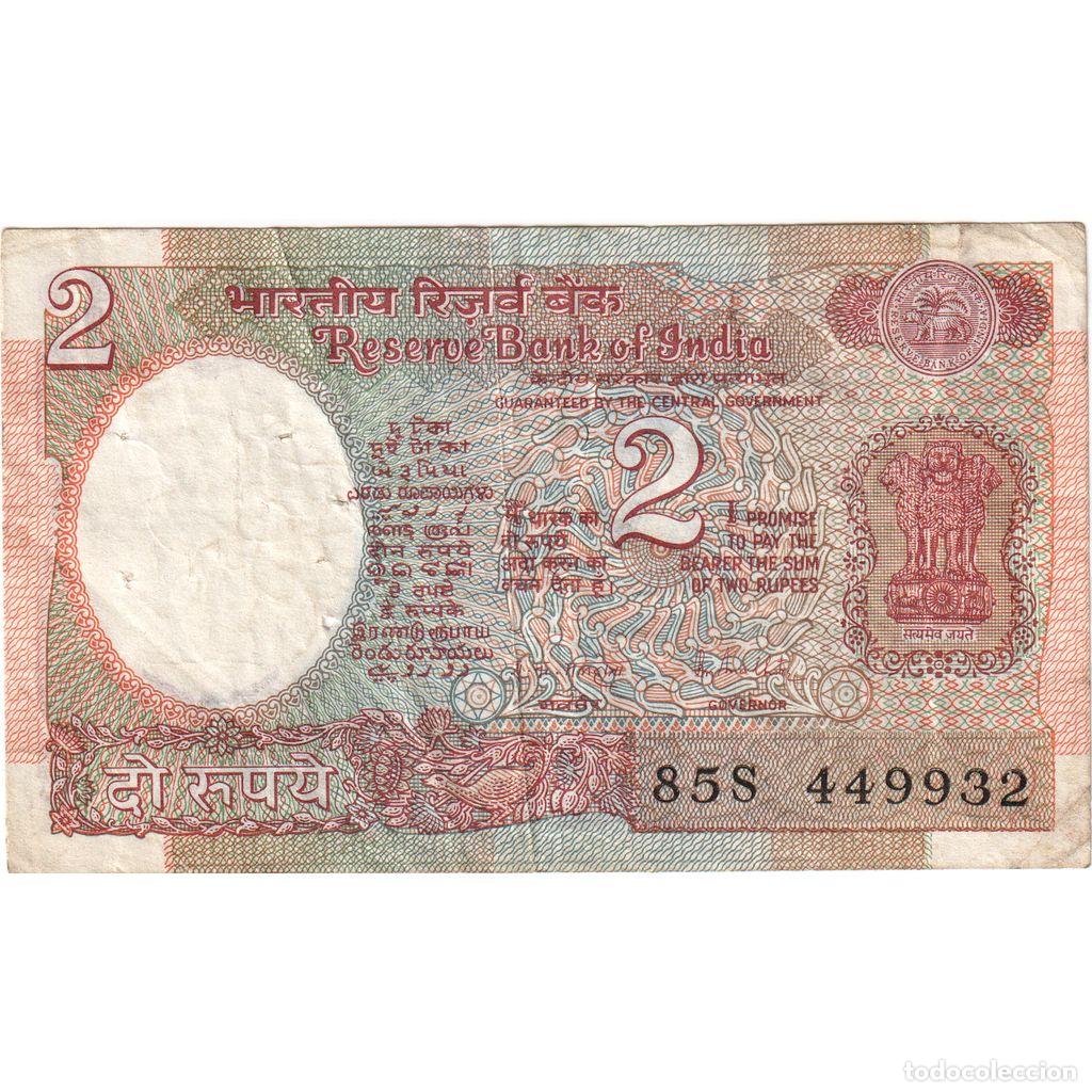 Billetes extranjeros: [#1515780] India, 2 Rupees, RC+