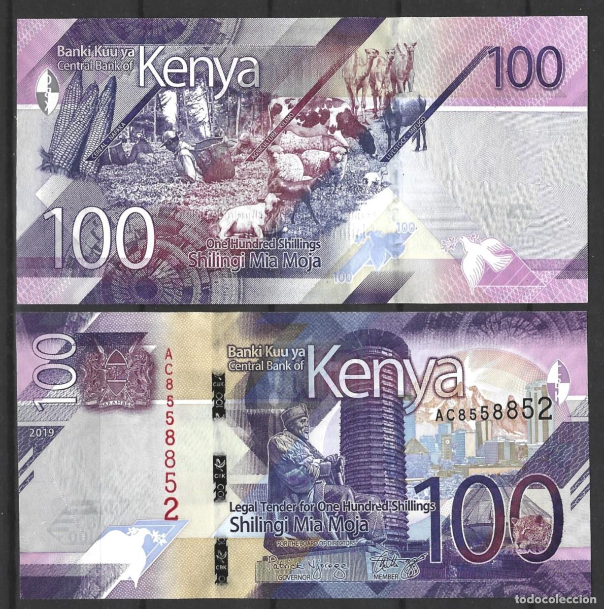 Billetes extranjeros: KENIA - KENYA - 100 SHILINGI 2019 - SIN CIRCULAR - VISITA MIS OTROS LOTES
