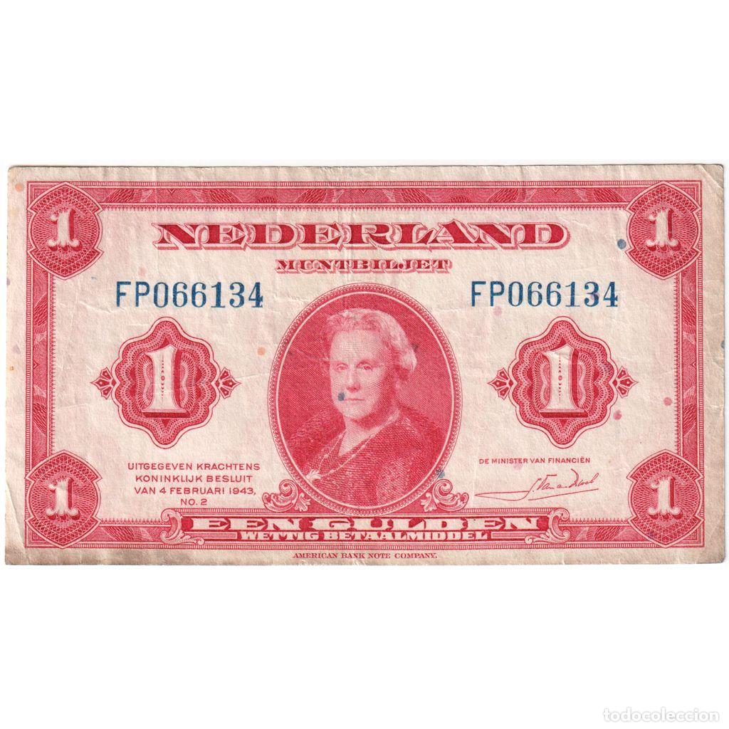 Billetes extranjeros: [#1515834] Pa&iacute;ses Bajos, 1 Gulden, 1943-02-04, RC+