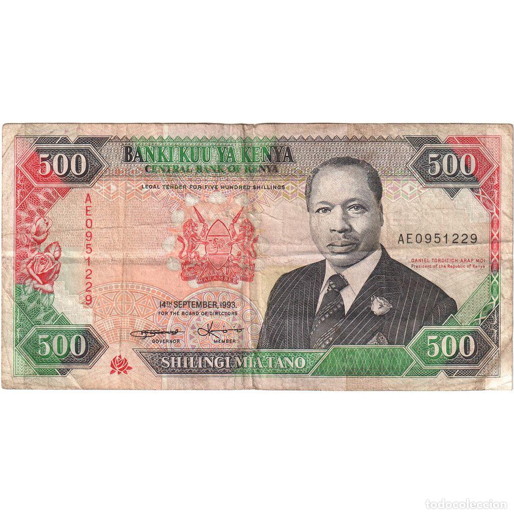 Billetes extranjeros: [#1515841] Kenia, 500 Shillings, 1993-09-14, RC