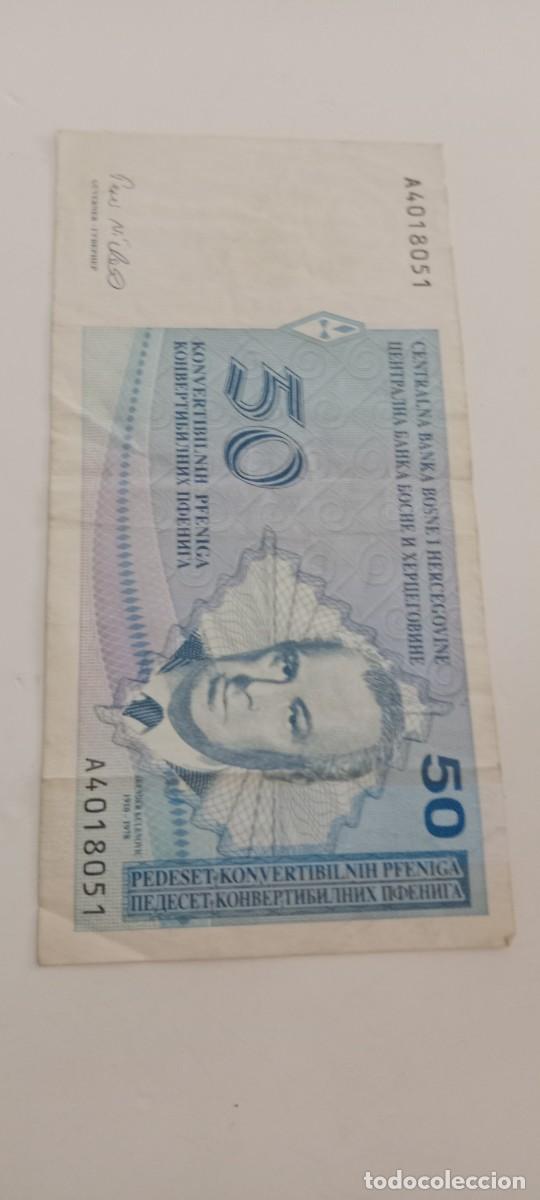 Billetes extranjeros: BILLETE DE BOSNIA EL DE FOTO C-FPP