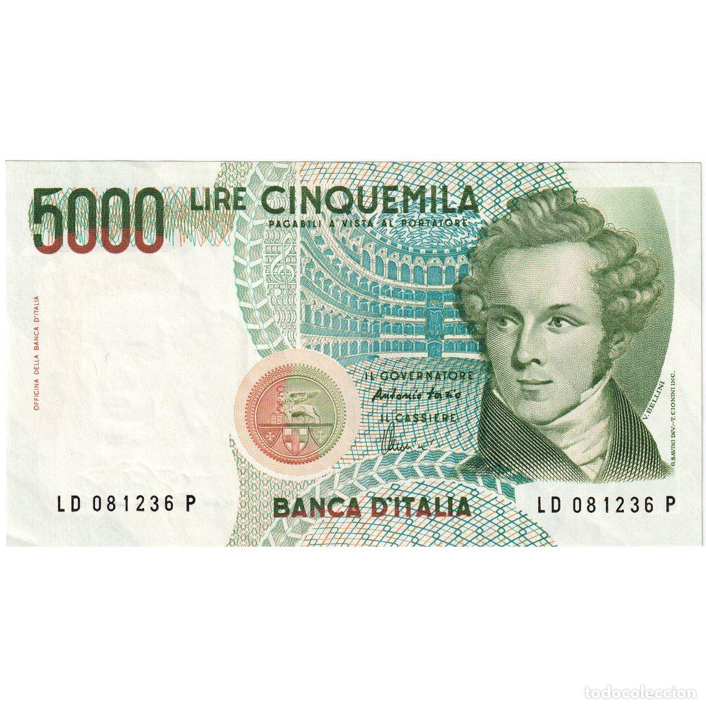Billetes extranjeros: [#1515859] Italia, 5000 Lire, 1985-01-04, UNC
