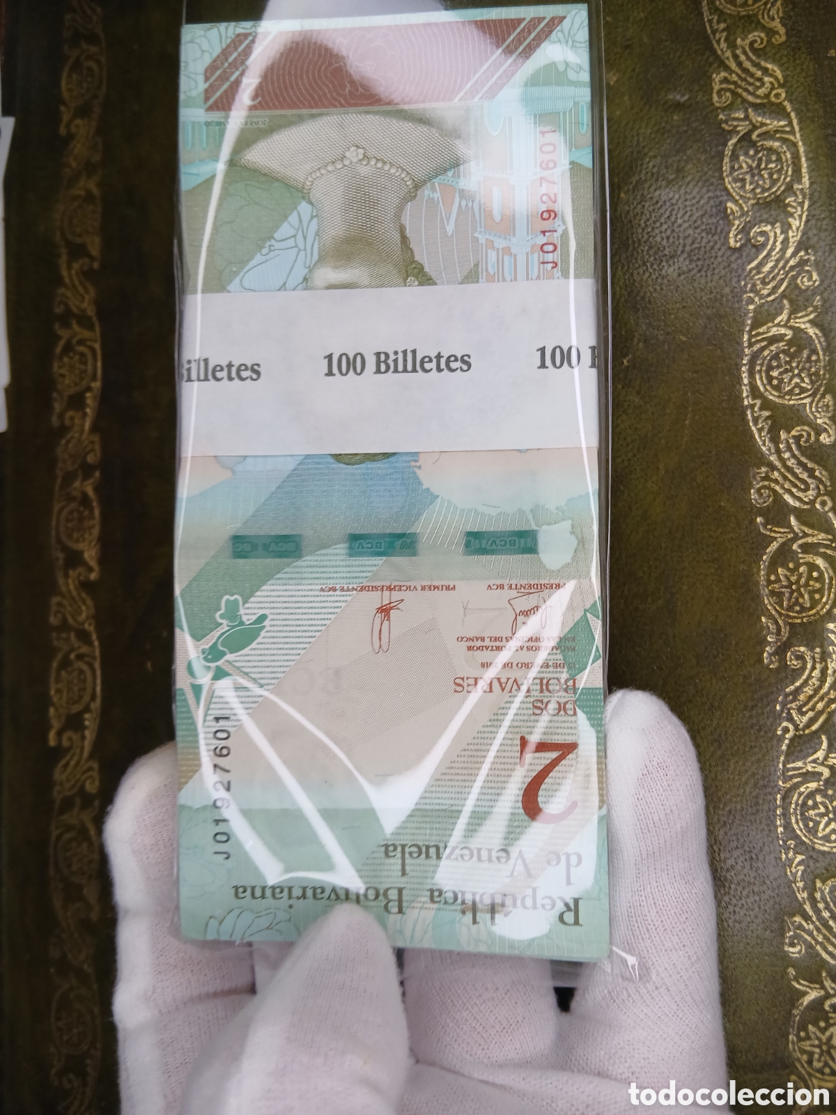 Billetes extranjeros: L194B75.Venezuela Taco de 2 Bol&iacute;vares