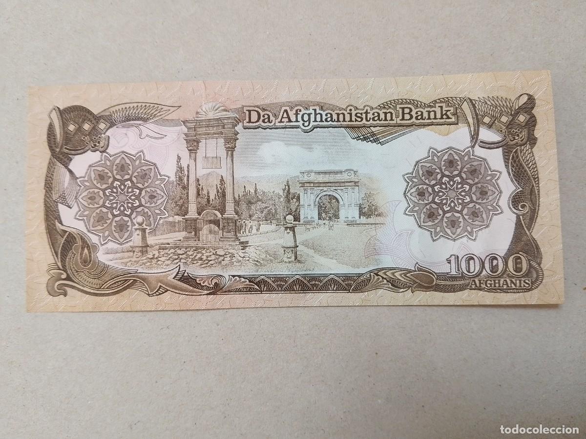 Billetes extranjeros: Billete Afganist&aacute;n, 1000 afganis, UNC