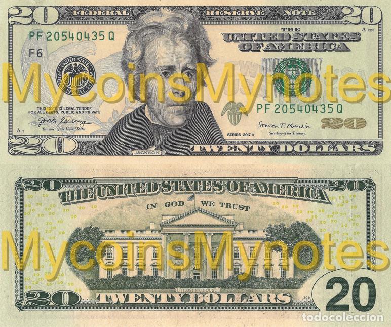 Billetes extranjeros: USA, 20 Dollars, Reserve Bank of Atlanta (F), Not listed in Catalog, 2017A, UNC