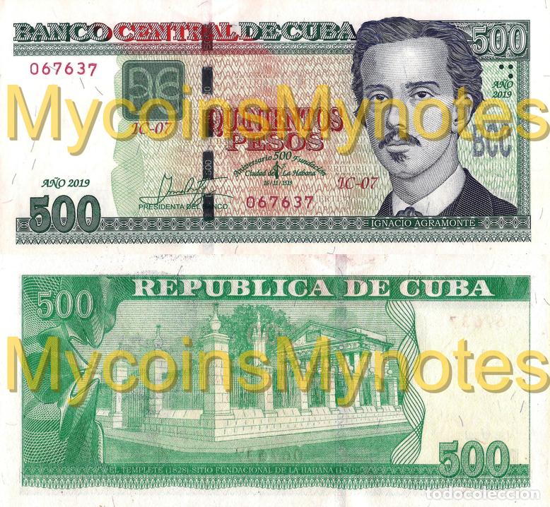 Billetes extranjeros: CUBA 500 Pesos, 2019, Comm. of 500th Anniversary of Founding of Havana, PNEW, UNC