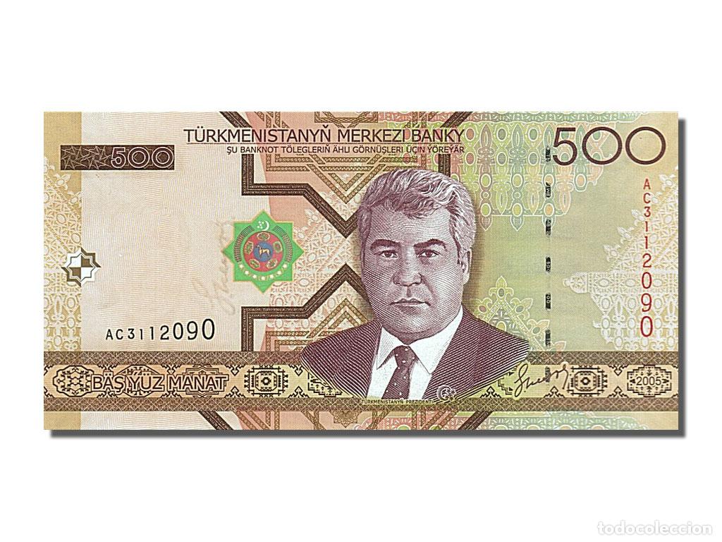 Billetes extranjeros: [#253708] Billete, 500 Manat, 2005, Turkmenist&aacute;n, UNC