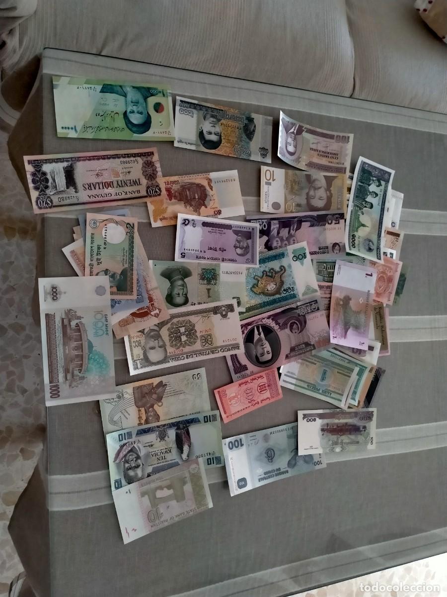Billetes extranjeros: billetes extranjeros 77billetes diferentes