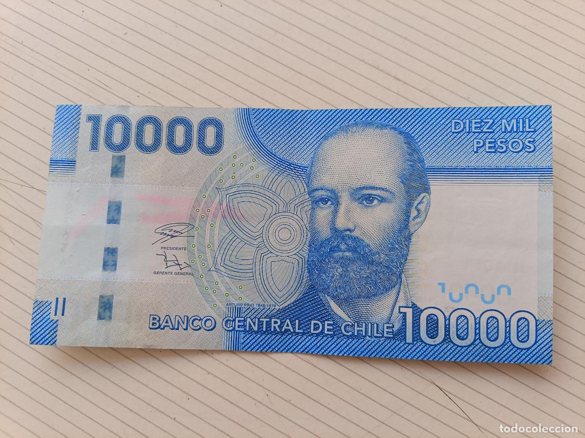 Billetes extranjeros: Chile. 10000 pesos de 2019 EBC+