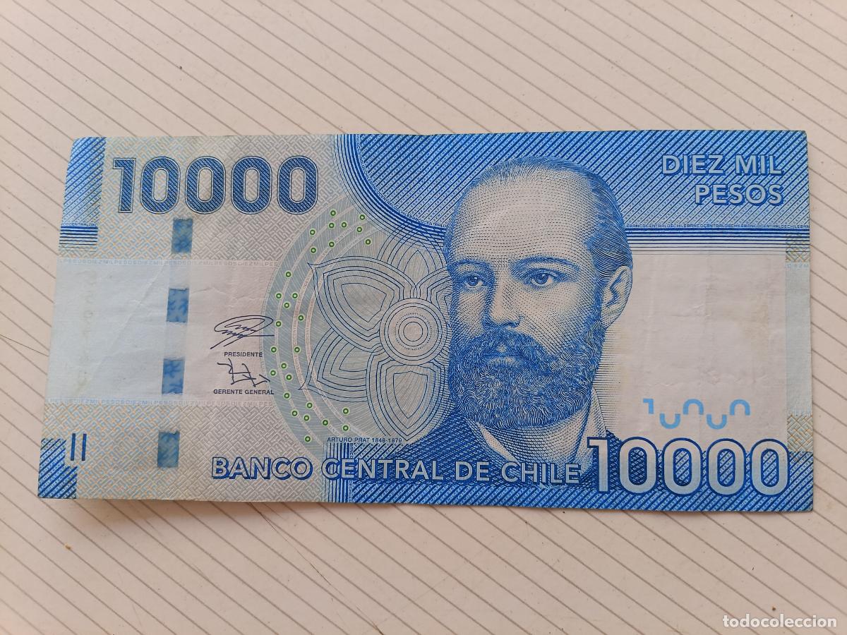 Billetes extranjeros: Chile. 10000 pesos de 2020 EBC