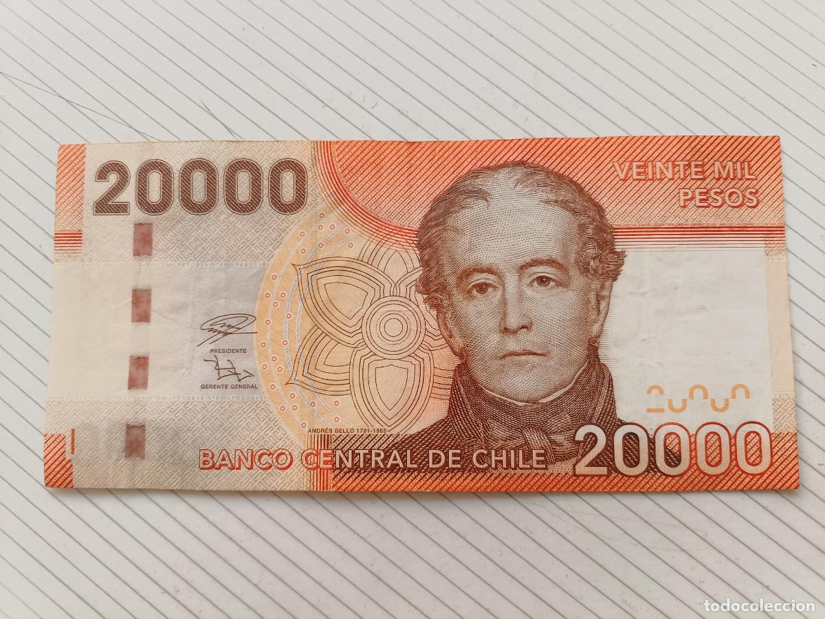 Billetes extranjeros: CHILE. 20000 PESOS 2020 - Foto 1