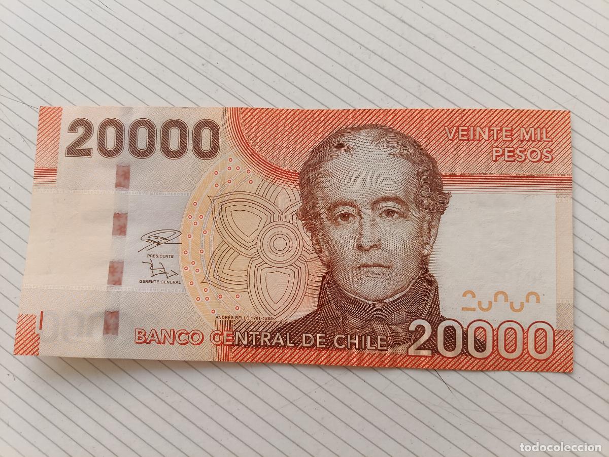 Billetes extranjeros: CHILE. 20000 PESOS 2020 EBC - Foto 1