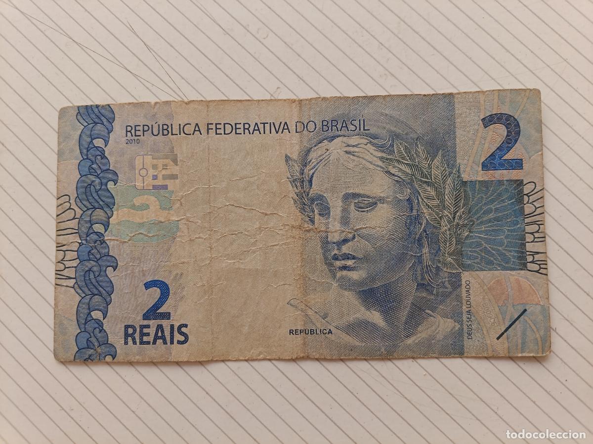 Billetes extranjeros: BRASIL - BILLETE DE 2 REAIS - Foto 1