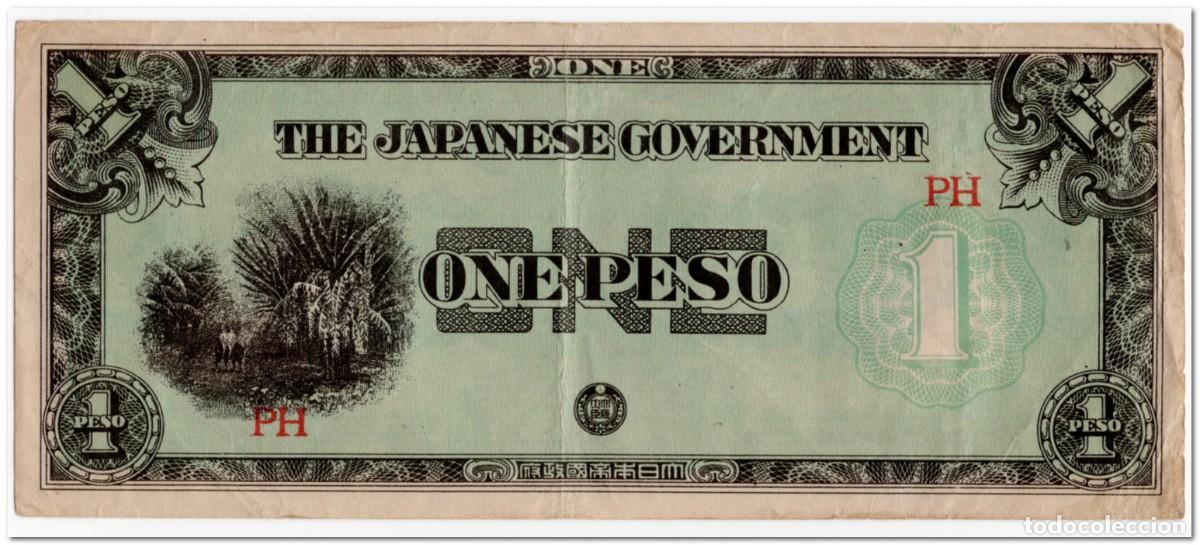 Billetes extranjeros: PHILIPPINES,1 PESO,1942,P.106,VF