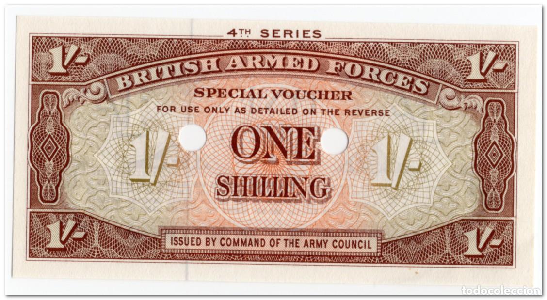 Billetes extranjeros: GREAT BRITAIN,1 SHILLING,1962,CANCELLED,P.M32b,AU