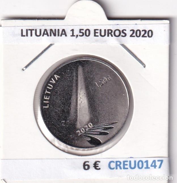Billetes extranjeros: CREU0147 MONEDA LITUANIA 1,50 EUROS 2020