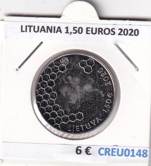 Billetes extranjeros: CREU0148 MONEDA LITUANIA 1,50 EUROS 2020