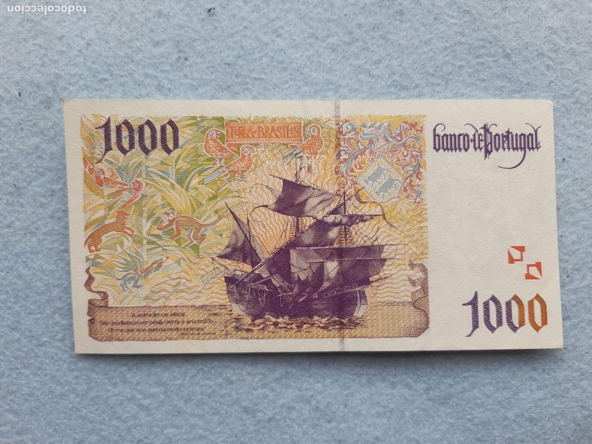 Internationale Banknoten: Portugal. 1000 Escudos. 12 de Marzo de 1998.