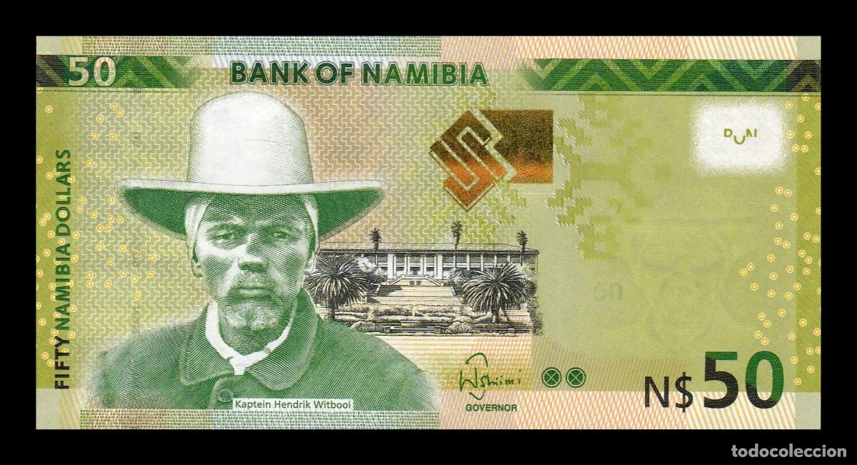 Billetes extranjeros: Namibia 50 D&oacute;lares Sam Nujoma 2019 Pick 13c Sc Unc
