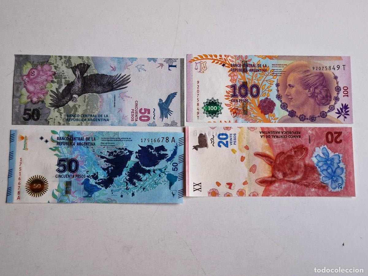 Billetes extranjeros: ARGENTINA - LOTE DE BILLETES VARIOS