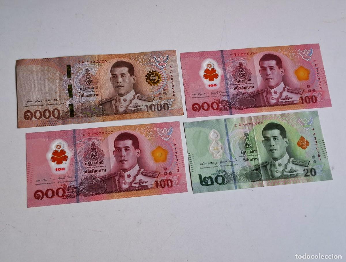 Billetes extranjeros: TAILANDIA - LOTE DE BILLETES VARIOS POLYMER