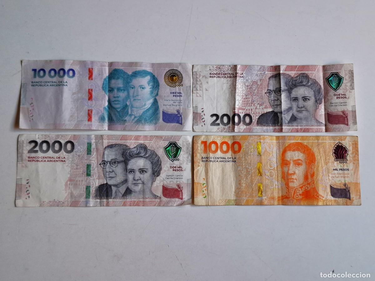 Billetes extranjeros: LOTE DE BILLETES VARIOS ARGENTINA (VALIOSOS)