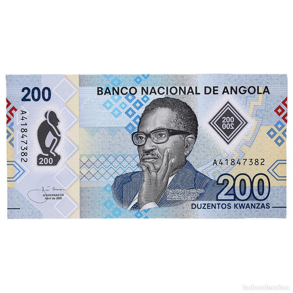 Billetes extranjeros: [#245810] Billete, 200 Kwanzas, 2020, Angola, UNC