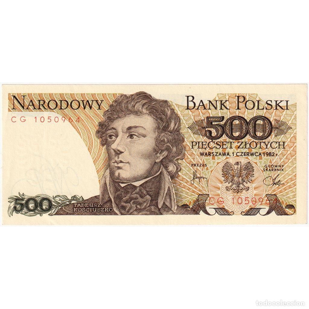 Billetes extranjeros: [#1231041] Polonia, 500 Zlotych, 1982-06-01, UNC