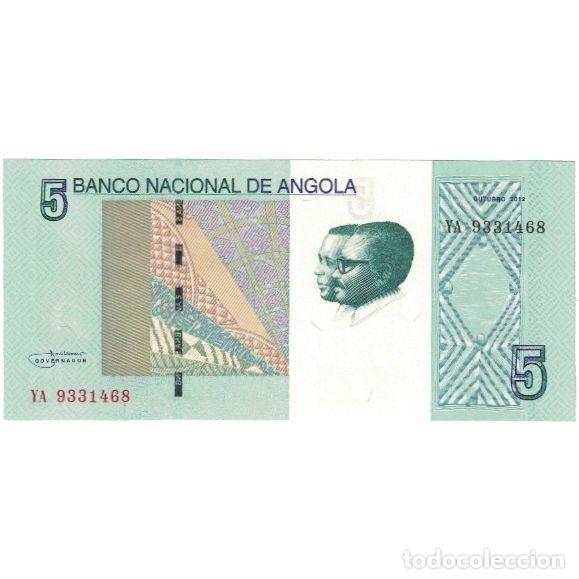 Billetes extranjeros: [#192740] Billete, 5 Kwanzas, 2012, Angola, UNC