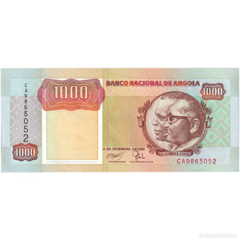 Billetes extranjeros: [#1292129] Angola, 1000 Kwanzas, 1991-02-04, UNC