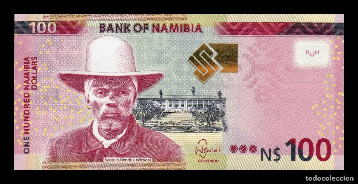 Billetes extranjeros: Namibia 100 D&oacute;lares Hendrik Witbooi 2018 Pick 14b Sc Unc