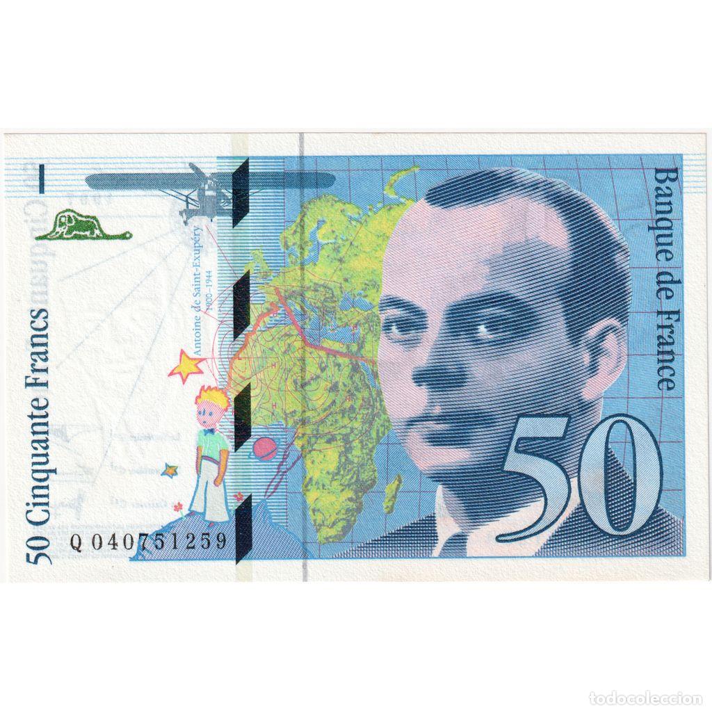 Billetes extranjeros: [#1232982] Francia, 50 Francs, St Exup&eacute;ry, 1997, Q040751259, UNC