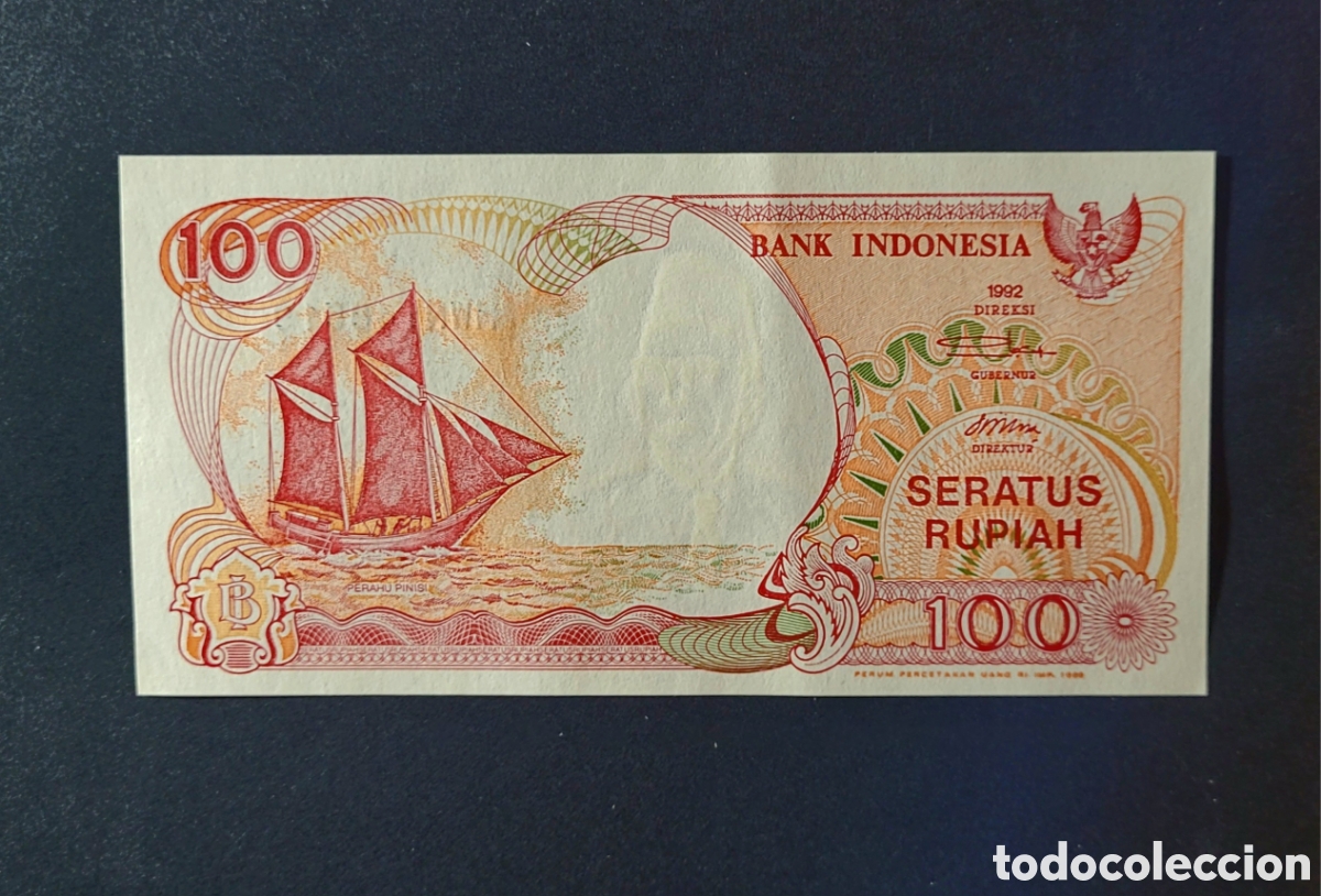 Billetes extranjeros: BILLETE INDONESIA 1992