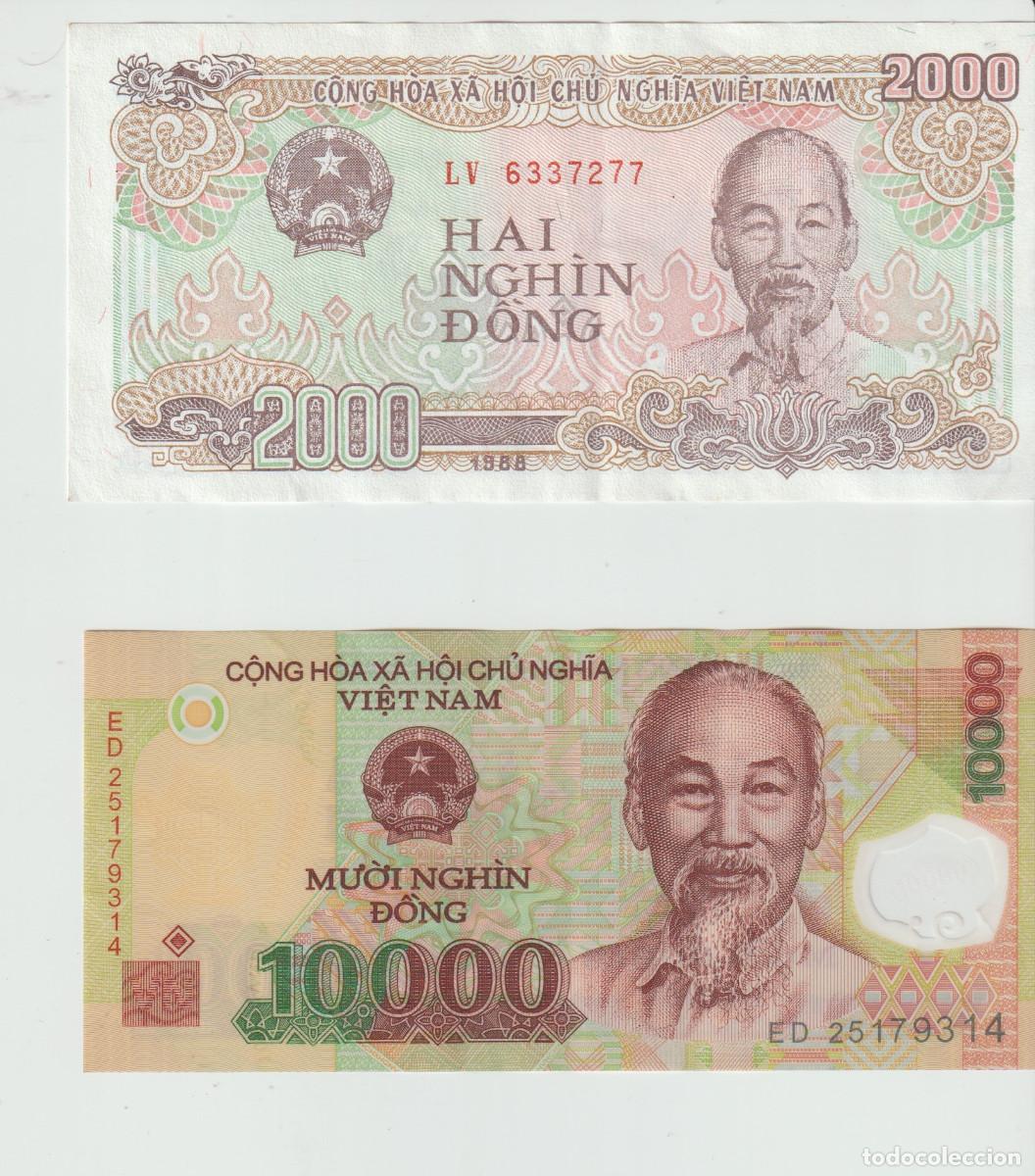 Billetes extranjeros: billetes de Asia: Viet Nam (3)