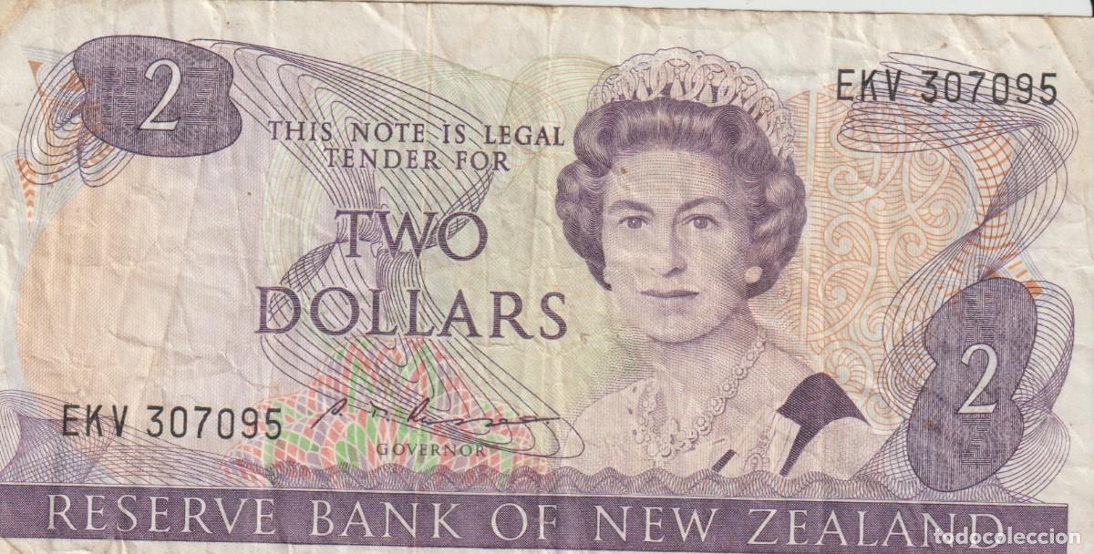 Billetes extranjeros: billetes de Nueva Zelanda