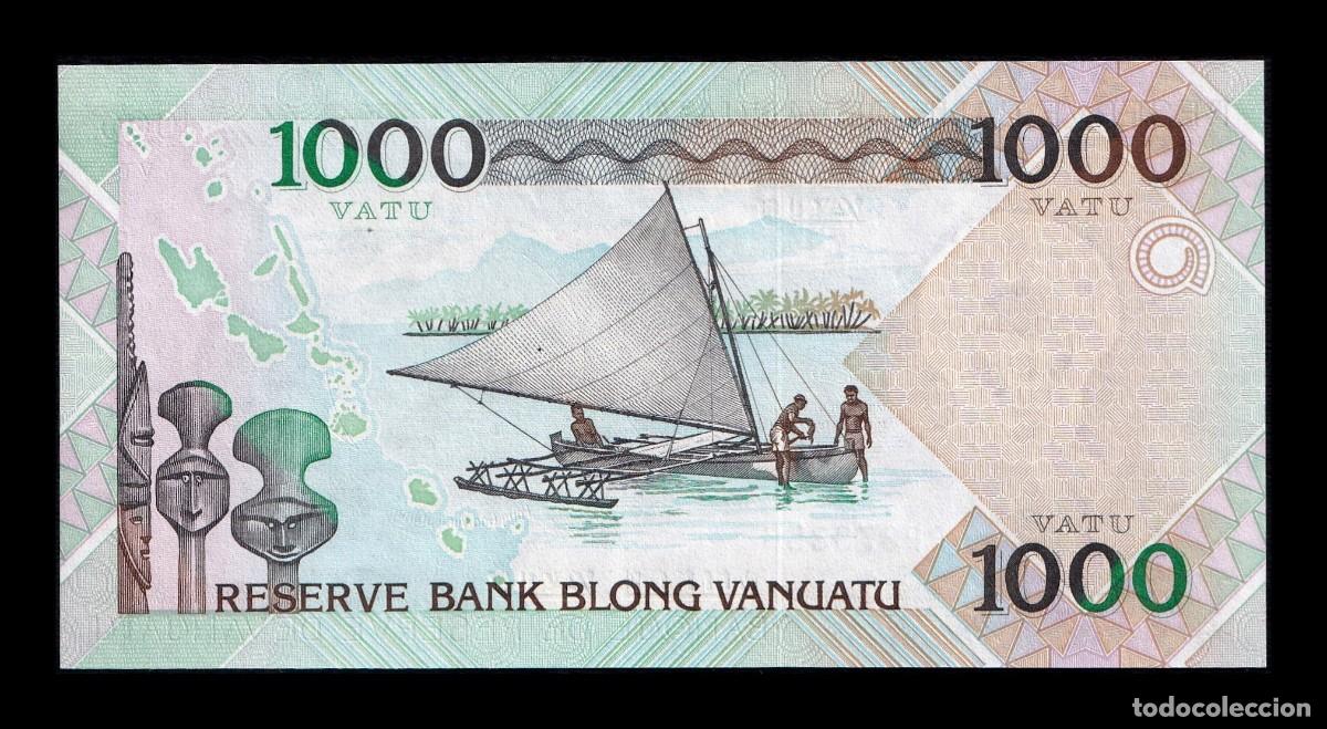 Billetes extranjeros: Vanuatu 1000 Vatu 2002 Pick 10c Sc Unc - Foto 2