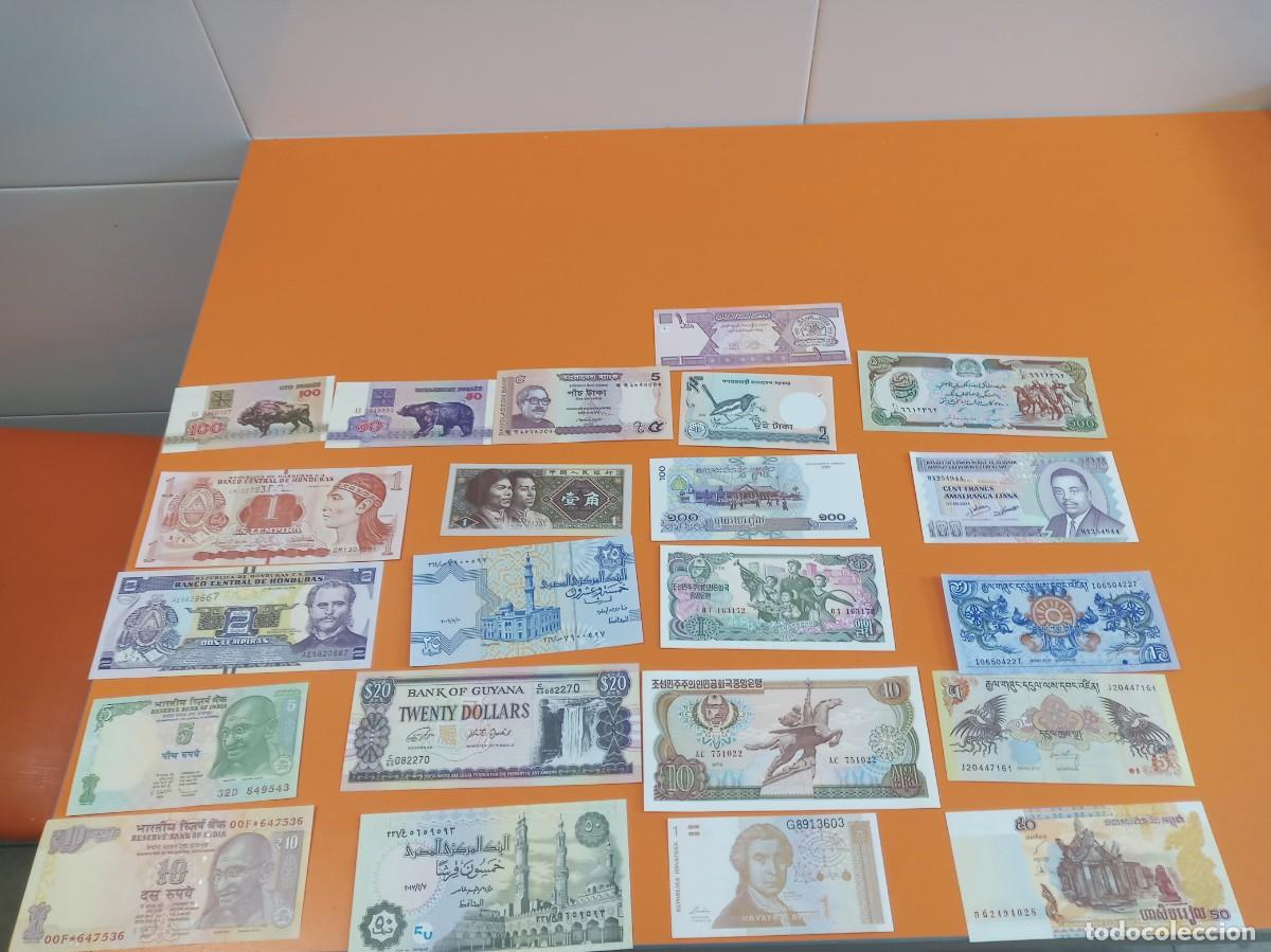 Billetes extranjeros: 50 BILLETES DIFERENTES LOTE 5