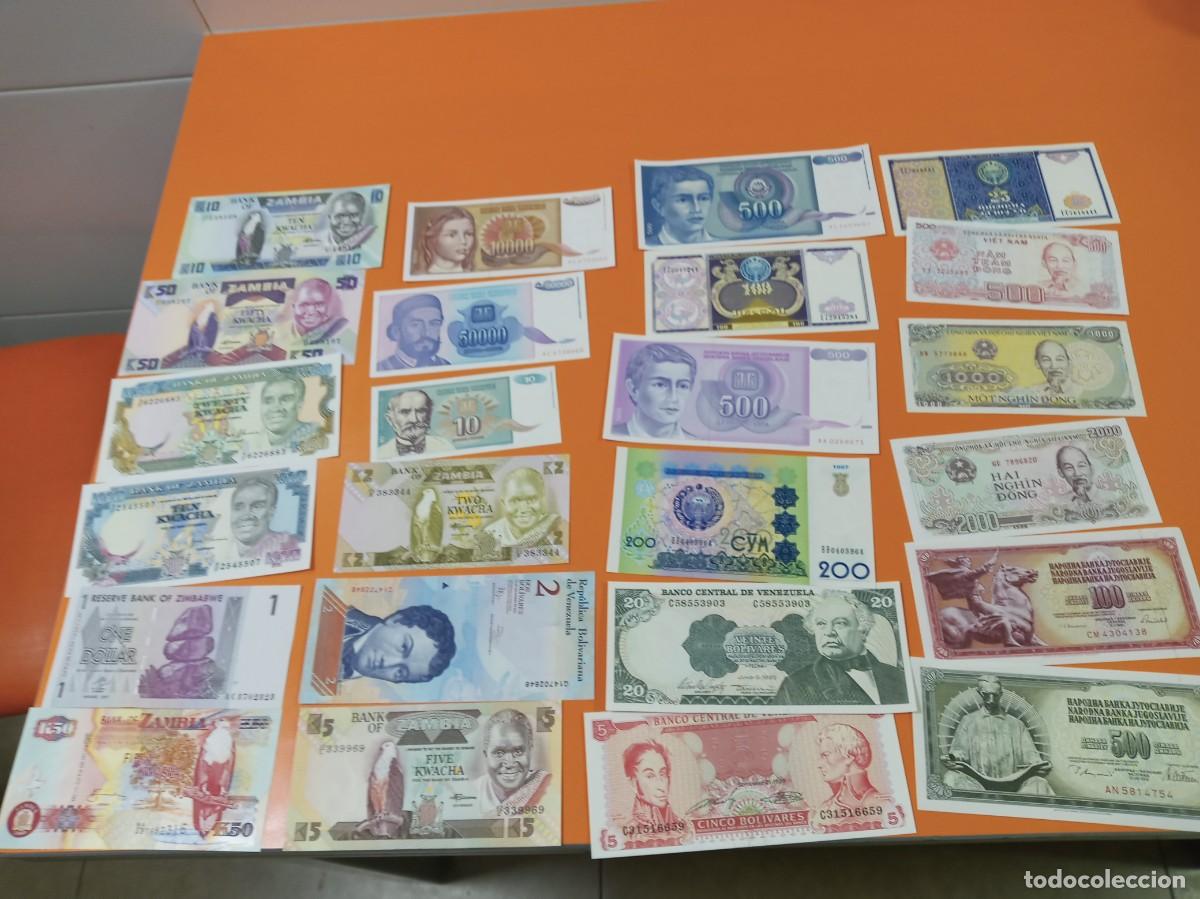 Billetes extranjeros: 200 BILLETES DIFERENTES LOTE 2 - Foto 5