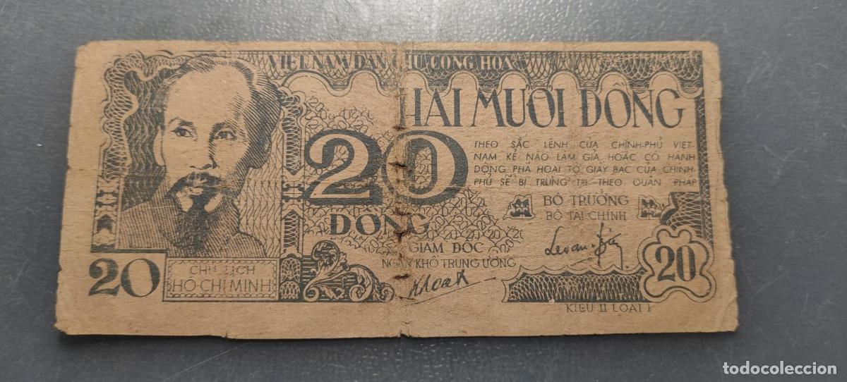 Billetes extranjeros: VIETNAM NORTH 20 DONG 1948 P-24b